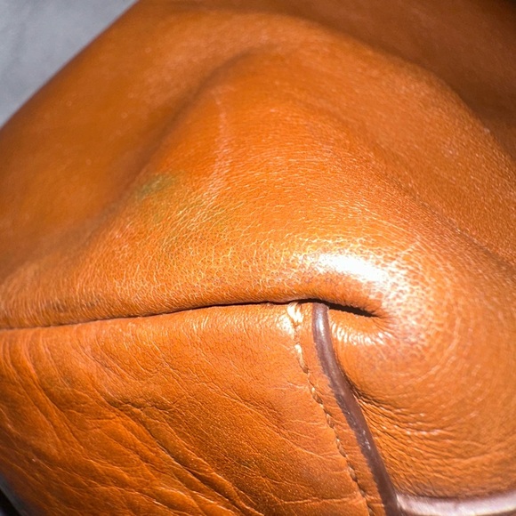 Coach Brown Leather Tote Bag - Picture 3 of 16